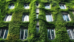 В мае начал действовать стандарт с правилами озеленения фасадов МКД
